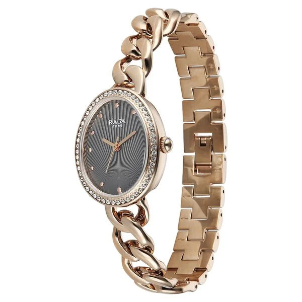 Titan Raga Spotlight Quartz Watch For Women 95429wm01