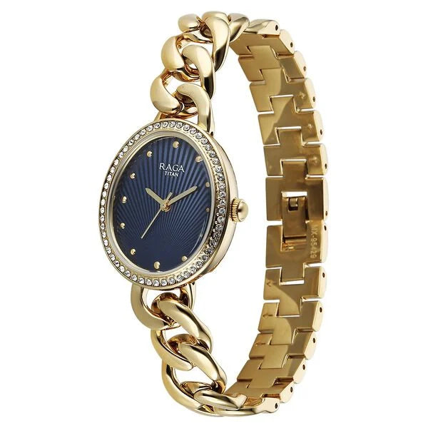 Titan Raga Spotlight Quartz Watch For Women 95429ym01
