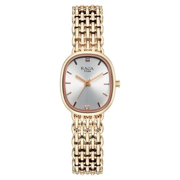 Titan Raga Spotlight Quartz Watch For Women 95430wm01