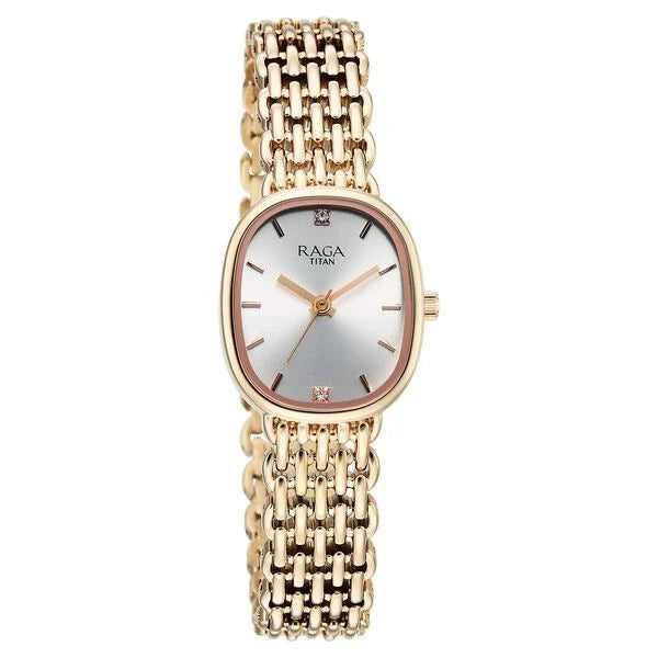 Titan Raga Spotlight Quartz Watch For Women 95430wm01