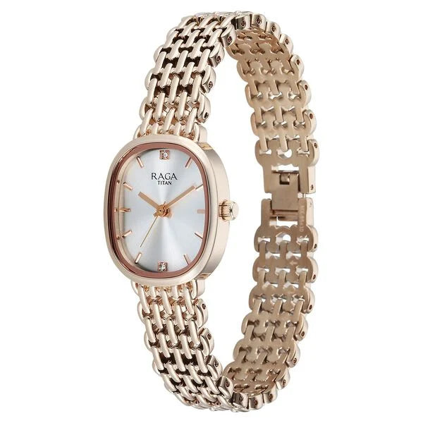 Titan Raga Spotlight Quartz Watch For Women 95430wm01
