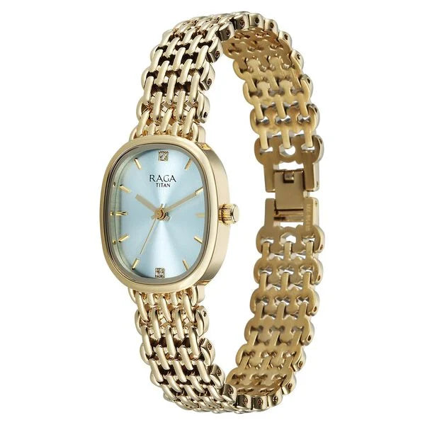 Titan Raga Spotlight Quartz Watch For Women 95430ym01