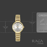 Titan Raga Spotlight Quartz Watch For Women 95431YM01