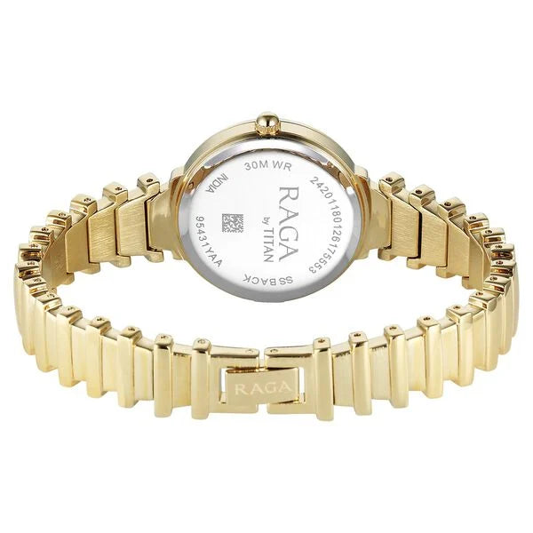 Titan Raga Spotlight Quartz Watch For Women 95431YM01