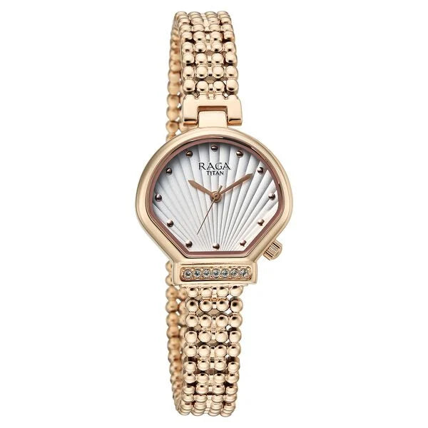 Titan Raga Spotlight Quartz Watch For Women - 95432WM01