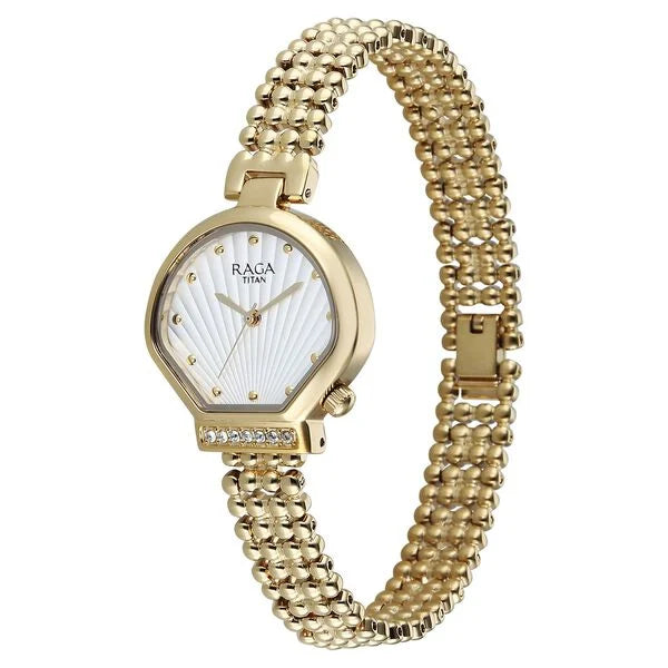 Titan Raga Spotlight Quartz Watch For Women 95432ym01