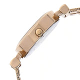 Titan Rose Gold Dial Stainless Steel Strap Watch 9942WM01