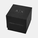 Armani Exchange Women Quartz Gold Dial Analog Leather Watch - AX4617 - KRISHNA WATCH COMPANY