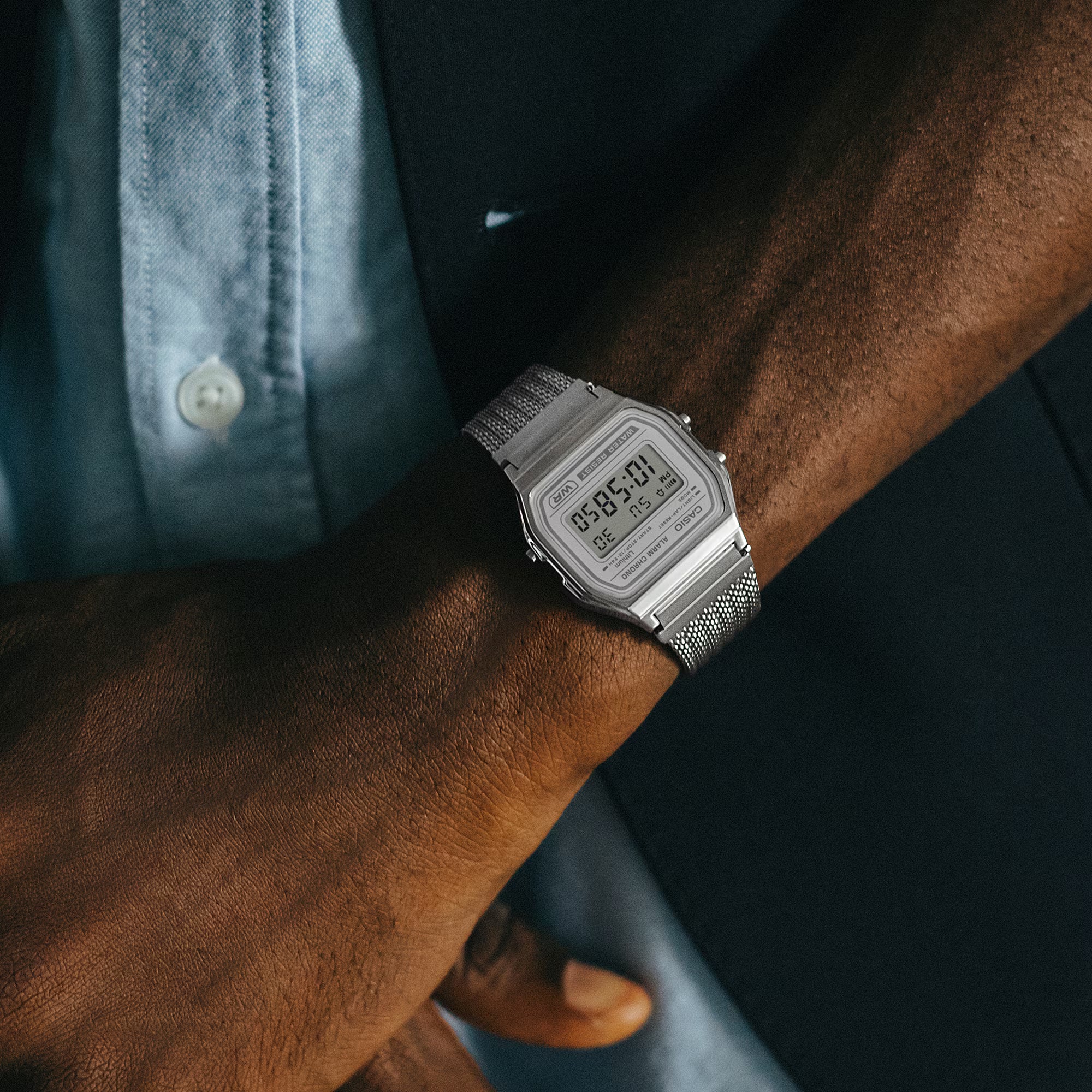 CASIO VINTAGE WATCH A158WEM-7DF - D414