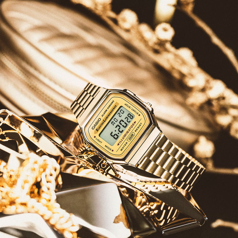 Casio VINTAGE COLLECTION A168WG-9WDF - D169 - KRISHNA WATCH COMPANY