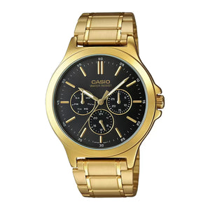 Casio Enticer Men Analog White Dial Men MTP-V300G-1AUDF (A2318) - KRISHNA WATCH COMPANY