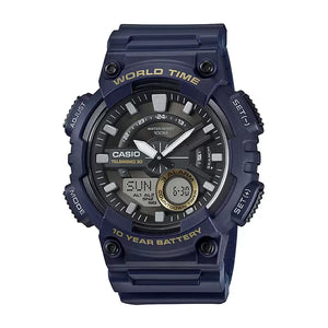 CASIO YOUTH Blue Analog-Digital - Men's Watch AEQ-110W-2AVDF - AD208 - KRISHNA WATCH COMPANY