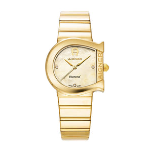 AIGNER MATERA DIAMOND WATCH FOR WOMEN - AIAGW232002W - KRISHNA WATCH COMPANY