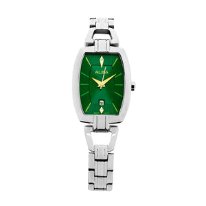 ALBA Emerald Green Ornate Watch -AH7AU9X1 - KRISHNA WATCH COMPANY
