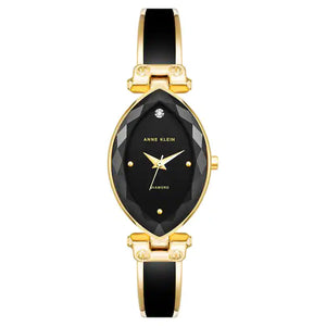 Anne Klein Black Dial Analog Watch for Women - AK4018BKGB - KRISHNA WATCH COMPANY
