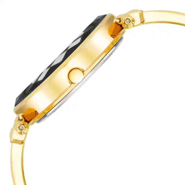 Anne Klein Black Dial Analog Watch for Women - AK4018BKGB