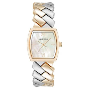 Anne Klein Quartz Analog Mother Of Pearl Dial Metal Strap Watch For Women ak5123mptt - KRISHNA WATCH COMPANY