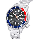ALBA Mechanical Black Men 43mm Watch Automatic AL4247X1 - KRISHNA WATCH COMPANY