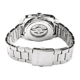 ALBA Unique Rectangular Blue & Black Radiation Dial Automatic Watch AU4039X1