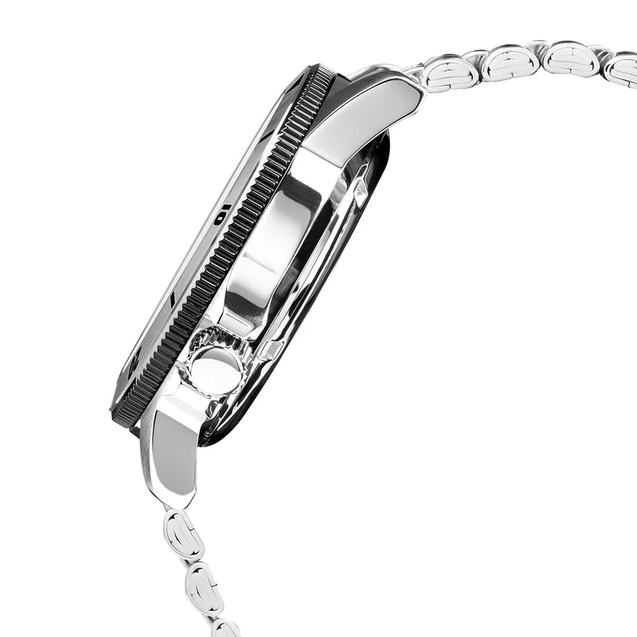 ALBA Blue & Black Radiation Dial Automatic Watch AL4649X1