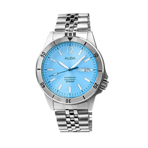 ALBA Olympic Blue Automatic Watch AL4653X1 - KRISHNA WATCH COMPANY