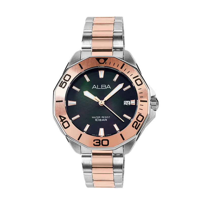 Alba Onyx Black Dial Ladies Watch AG8P19X1