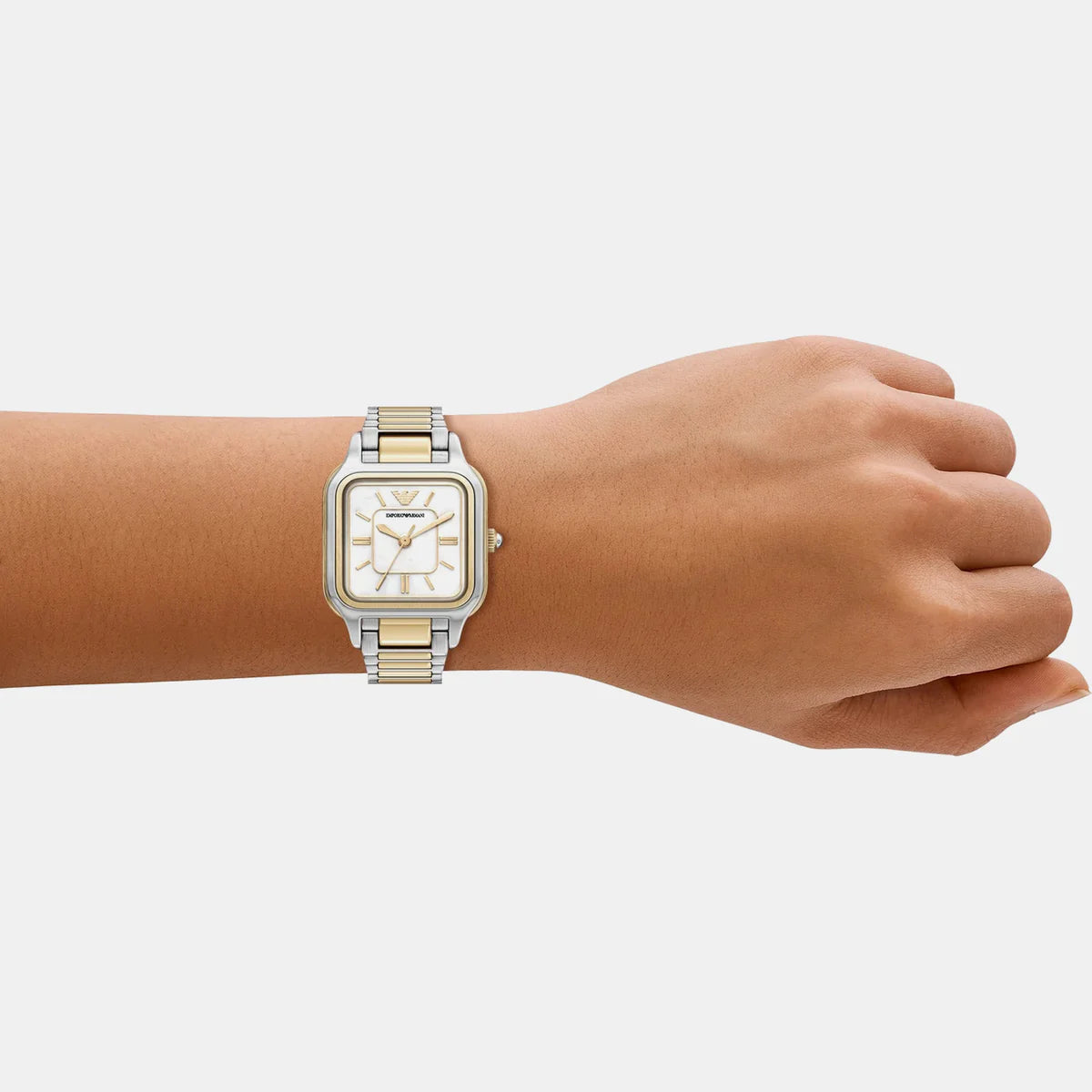 Emporio Armani Women Quartz White Dial Analog Watch AR11745 - KRISHNA WATCH COMPANY