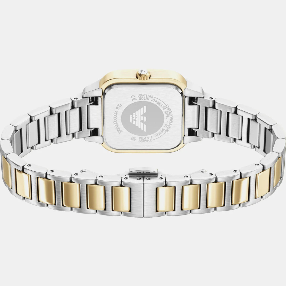 Emporio Armani Women Quartz White Dial Analog Watch AR11745 - KRISHNA WATCH COMPANY