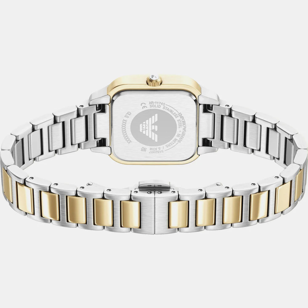 Emporio Armani Women Quartz White Dial Analog Watch AR11745 - KRISHNA WATCH COMPANY