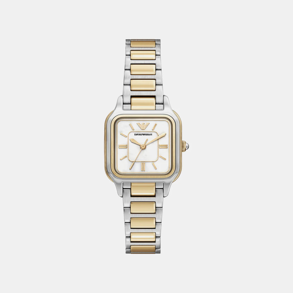 Emporio Armani Women Quartz White Dial Analog Watch AR11745 - KRISHNA WATCH COMPANY