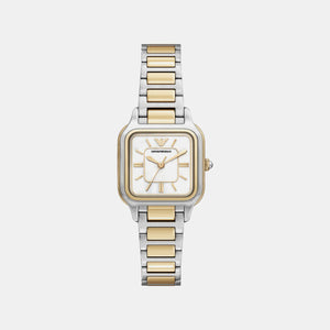 Emporio Armani Women Quartz White Dial Analog Watch AR11745 - KRISHNA WATCH COMPANY