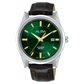 Alba Forest Green Dial With Leather Strap AS9V29X1