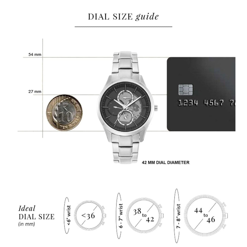 Armani Exchange Dante Analog Watch for Men AX1873 - KRISHNA WATCH COMPANY