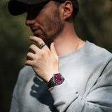 Tissot  PRX Quartz Purple Dial Men 40mm T1374101140100