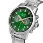 ALBA  Emerald Green Dial Chronograph AT3J53X1