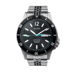 Alba Men Black Dial Automatic Watch – AL4645X1 - KRISHNA WATCH COMPANY