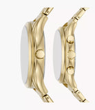 Fossil Fenmore Multifunction Gold-Tone Stainless Steel Watch Set BQ2899SET