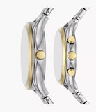 Fossil Fenmore Multifunction Two-Tone Stainless Steel Watch Set - BQ2900SET - KRISHNA WATCH COMPANY