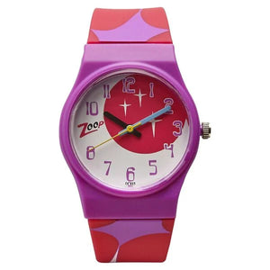 Zoop By Titan Quartz Analog Multicoloured Dial PU Strap Watch for Kids nsc3028pp08 - KRISHNA WATCH COMPANY