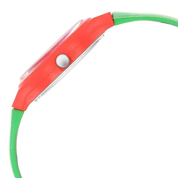 Zoop By Titan Quartz Analog Red Dial Plastic Strap Watch for Kids 3028pp12w