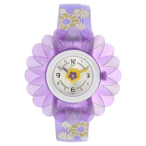 Zoop By Titan Quartz Analog Silver Dial PU Strap Watch for Kids 4005pp02 - KRISHNA WATCH COMPANY