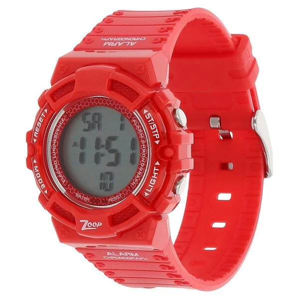 Zoop By Titan Digital Dial PU Strap Watch for Kids 4040pp02