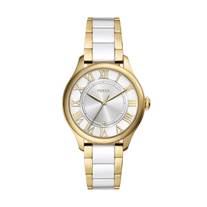 FOSSIL Gilmore Dual-Tone Analog Watch - CE1131 - KRISHNA WATCH COMPANY