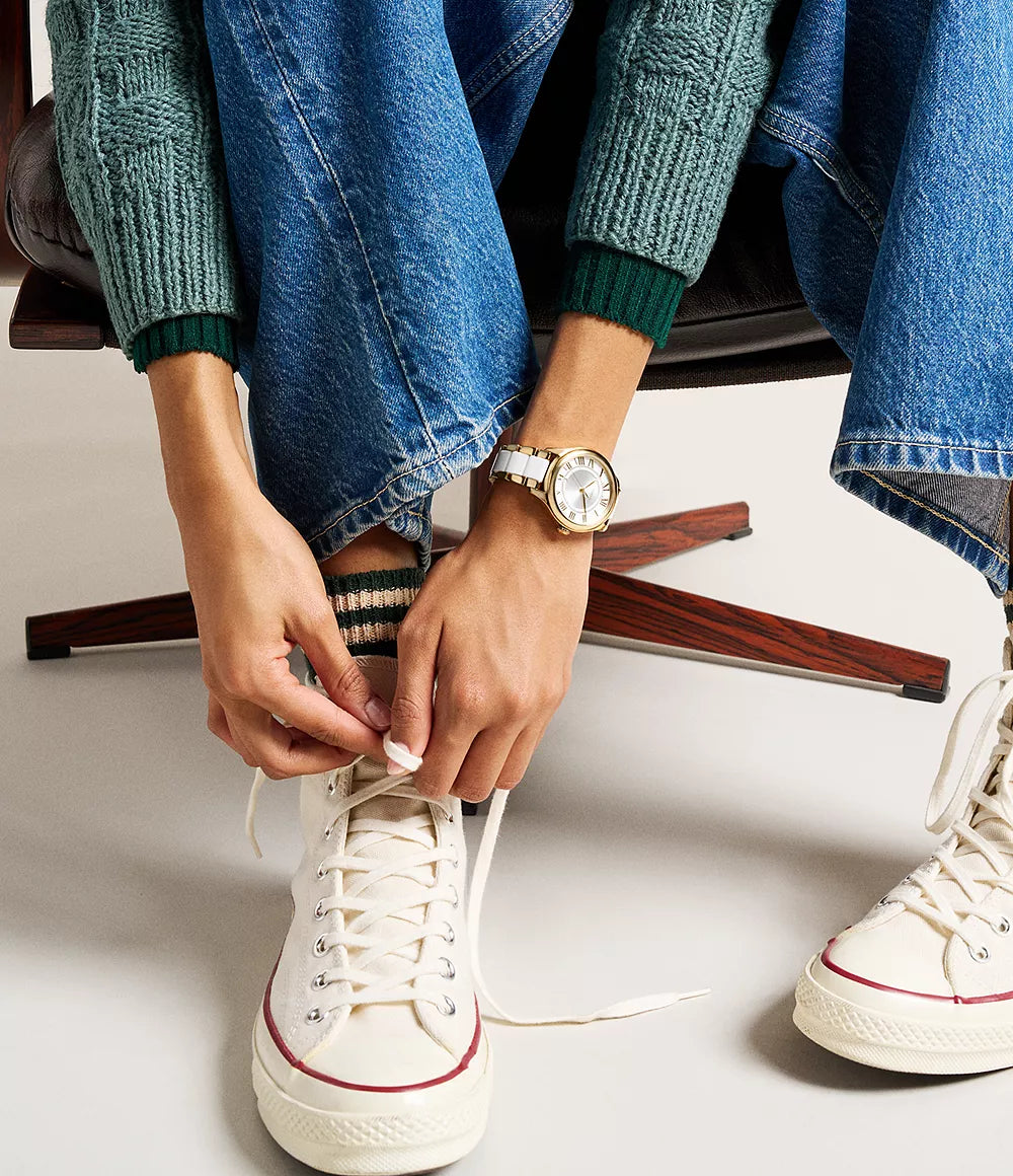 FOSSIL Gilmore Dual-Tone Analog Watch - CE1131