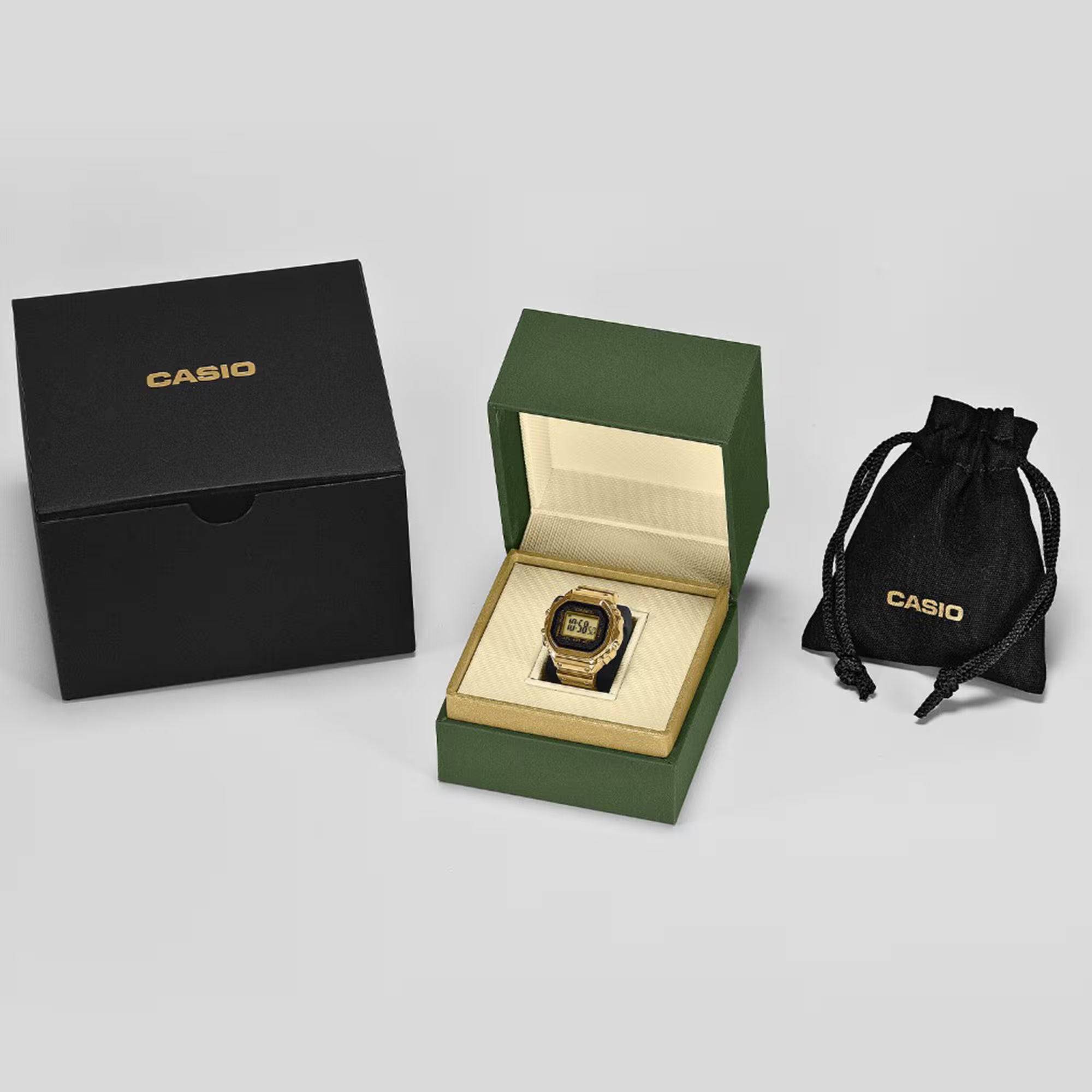 Casio Gold Ring Watch CRW-001G-9