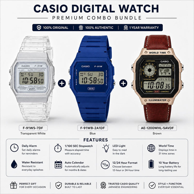 Casio royale - D383 (combo)