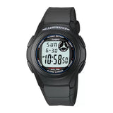 CASIO Youth Black Digital - Unisex Watch F-200W-1AUDF - D027