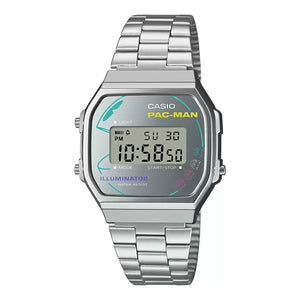 Casio's VINTAGE COLLECTION A168WEPC-7ADR - D380 pacman - KRISHNA WATCH COMPANY