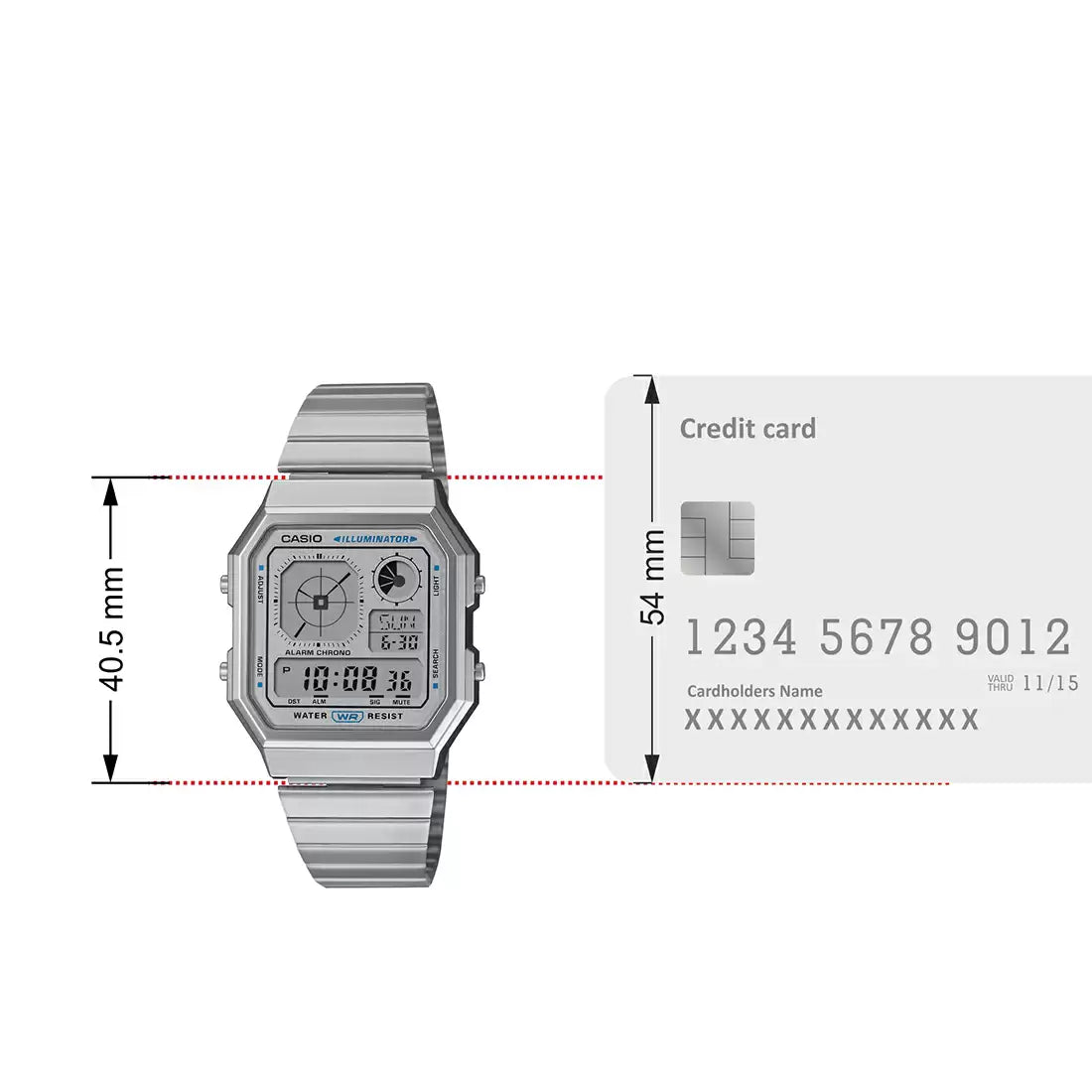 Casio's VINTAGE COLLECTION A130WE-7ADF - D389