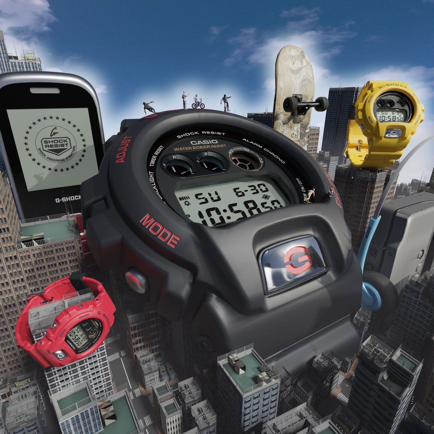 CASIO G-SHOCK DW-6900TR-4DR - G1677